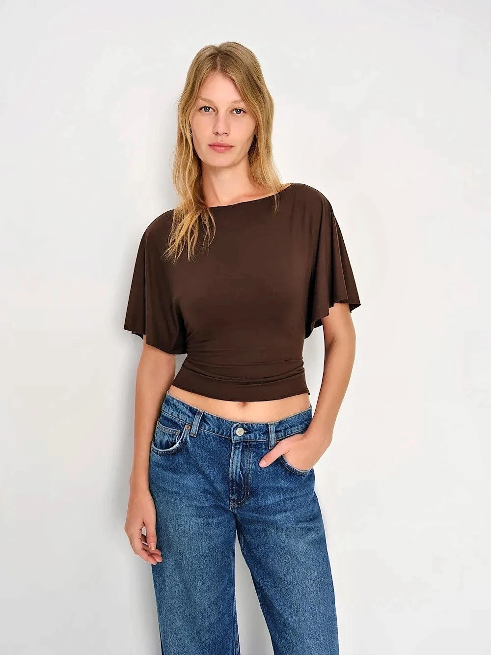 Reformation Avery Knit Top